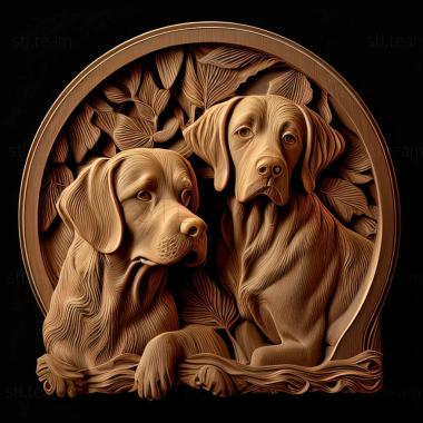 3D model dogs (STL)